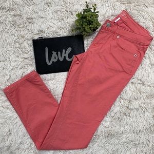 🎉2X HP🎉 Loft Modern Straight Jeans 💗 Coral